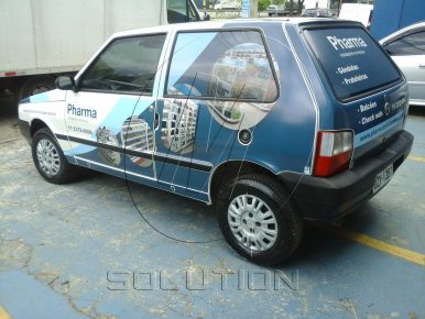 Empresa de Comunicação Visual MSolution - Carro Pharma