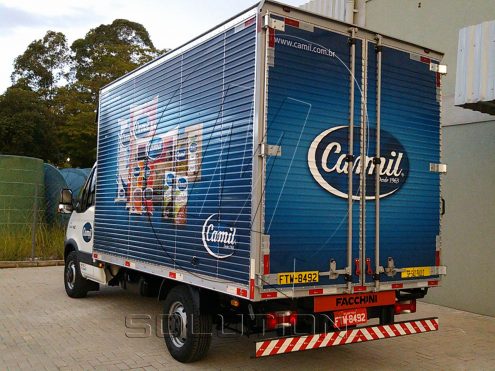 Empresa de Comunicação Visual MSolution - Caminhão Camil