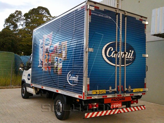 Empresa de Comunicação Visual MSolution - Caminhão Camil