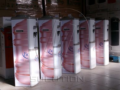 Empresa de Comunicação Visual MSolution - Geladeiras Bonafont