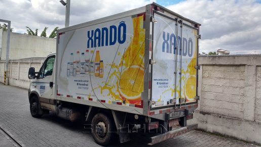 Empresa de Comunicação Visual MSolution - Caminhão Xandô