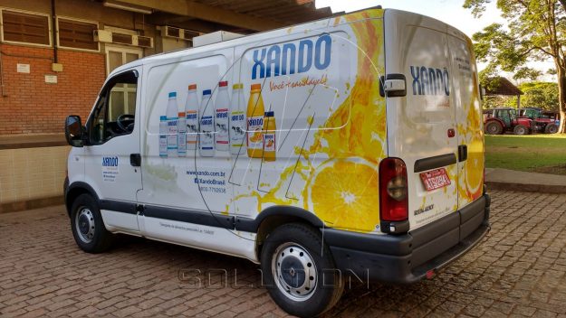 Empresa de Comunicação Visual MSolution -Carro Xandô