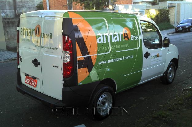 Empresa de Comunicação Visual MSolution - Carro amarA Brasil