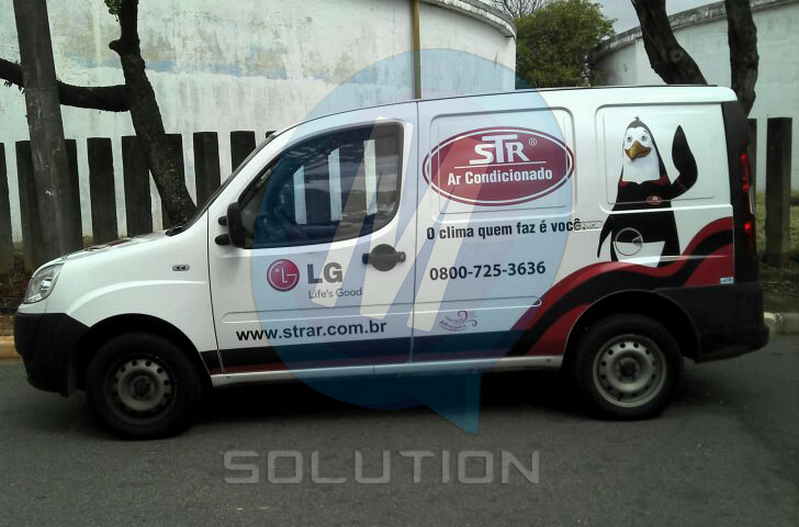Empresa de Comunicação Visual MSolution - Carro STR Ar Condicionado