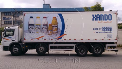 Empresa de Comunicação Visual MSolution - Caminhão Xandô