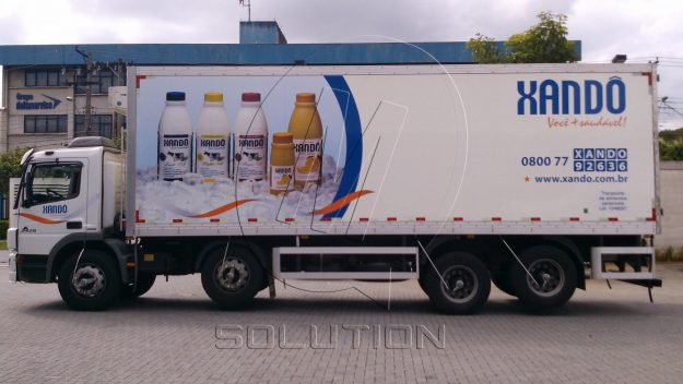 Empresa de Comunicação Visual MSolution - Caminhão Xandô