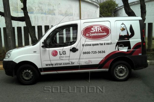 Empresa de Comunicação Visual MSolution - Carro STR Ar Condicionado