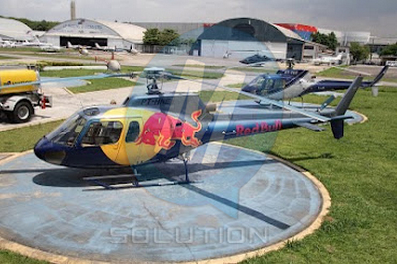 Empresa de Comunicação Visual MSolution - Helicóptero RedBull