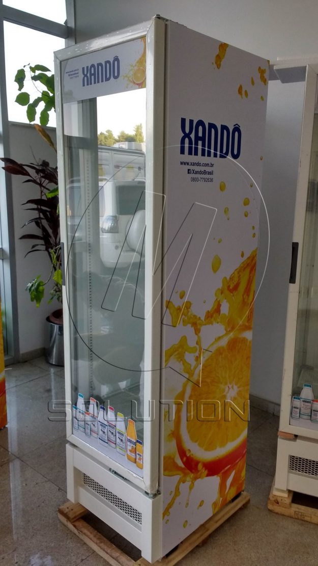 Empresa de Comunicação Visual MSolution - Geladeira Xandô