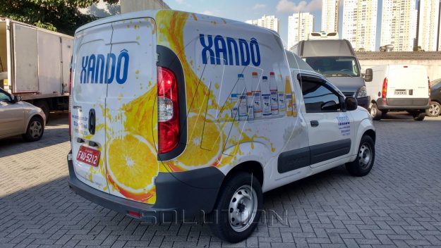 Empresa de Comunicação Visual MSolution -Carro Xandô