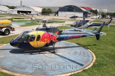 Empresa de Comunicação Visual MSolution - Helicóptero RedBull